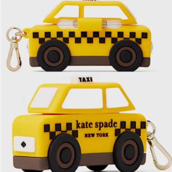 Kate Spade New York on a roll silicone taxi AirPods Pro case - Picture 2 of 7